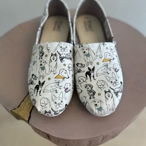 Toms slip on espadrille